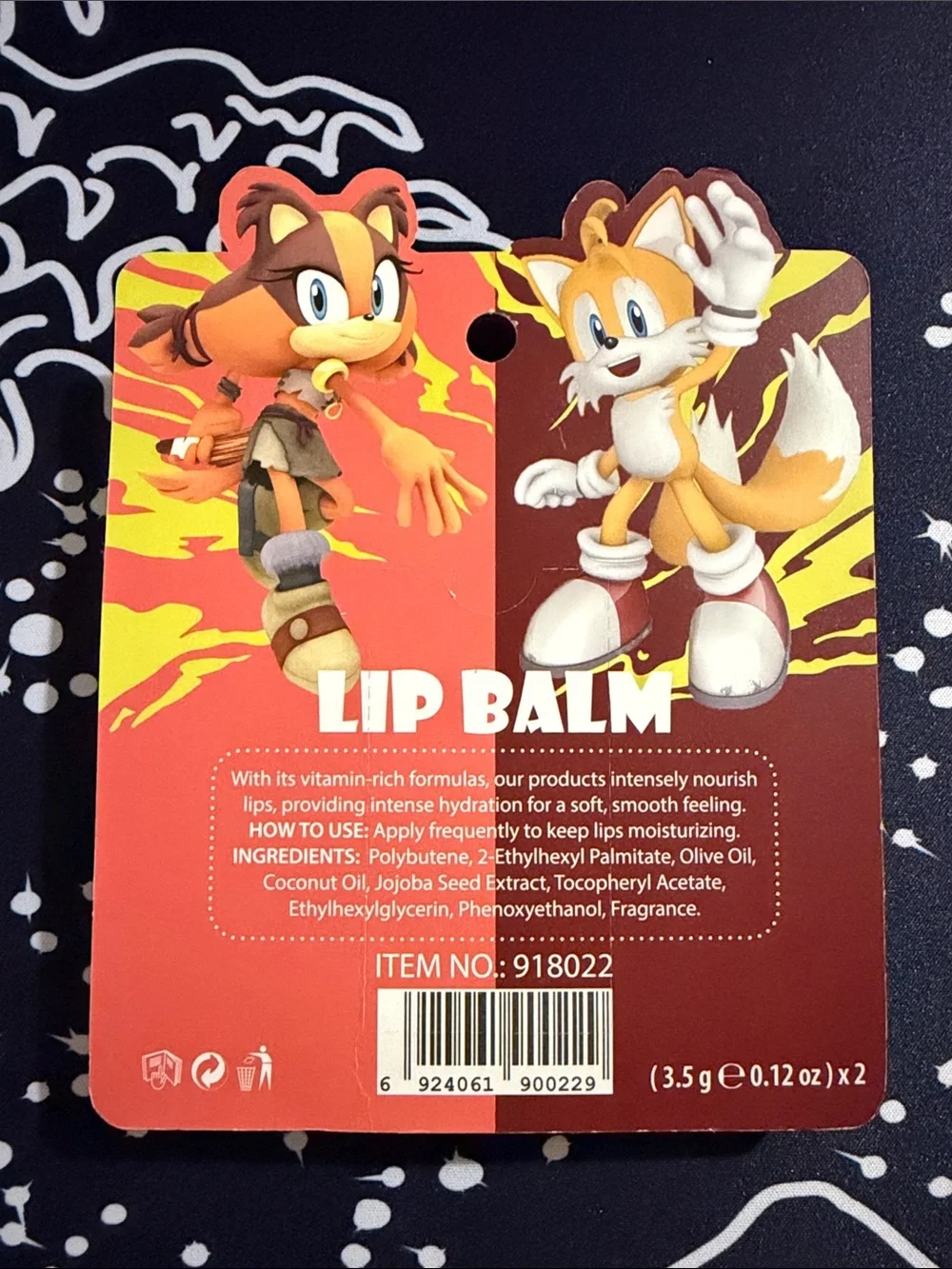 Disney Lip Balm Duo - Mango Orange & Coconut Beige